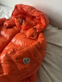 美品　モンクレール　Maya マヤ　ダウンジャケット　オレンジ　moncler