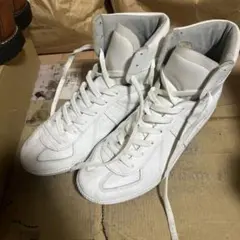 レザー ハイカットスニーカー　ジャーマントレーナー　BWsports