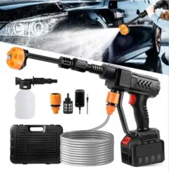 ♥早い者勝ち♥高圧洗浄機 コードレス 高性能6in1ノズル噴射距離10M充電式