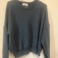 ブルー スウェット