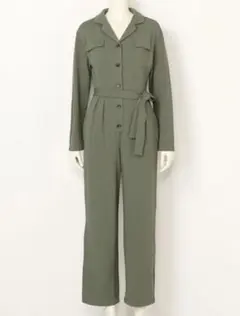 SNIDEL オリーブ色 オールインワン