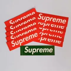 Supreme Box Logo 10枚+24FW Green Box Logoのサムネイル