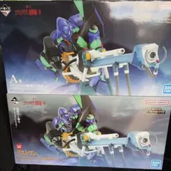 一番くじ ヱヴA賞 ラストワン賞 初号機 MEGA VIGNETTE 2点セット