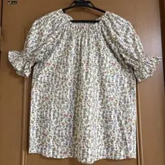 KarL Park Lane リバティキャディスリーブブラウス　日本製　極美品のサムネイル