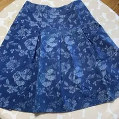 ローラアシュレイ　フラワープリント スカート