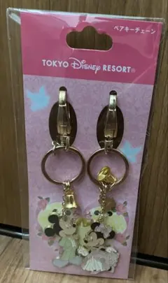 未開封未使用　東京ディズニーリゾート ミッキー ミニー キーホルダー