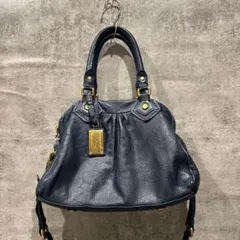 MARC by MARC JACOBS ミニボストン バッグ y2k 本革 黒 - メルカリ