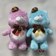 ケアベア チョコミント　ぬいぐるみ 2体セット