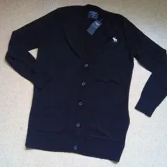 新品 Abercrombie & Fitch カーディガン ブラックのサムネイル