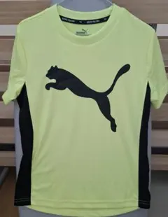 PUMA 蛍光イエロー Tシャツ 130