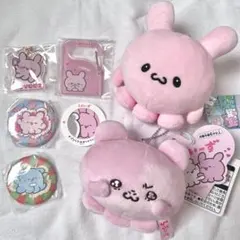 ぴょんちー セット らぶいーず ぬいぐるみ マスコット 缶バッジ