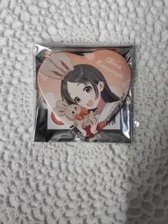 こ*ん様 倉本千奈　GIGO　学マス　ハート缶バッジ