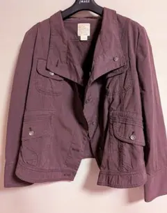 エディーバウアージャケット 紫色
