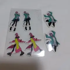 ヒプノシスマイク ヒプマイ 飴村乱数 フレークシール ステッカー ヒプムビ