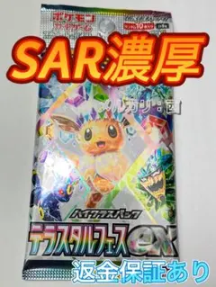 ポケモンカード　テラスタルフェスex ポケカ SAR濃厚パック パック