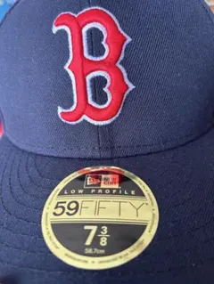 【美品】NEW ERA LP 59FIFTY ネイビー 58.7cm