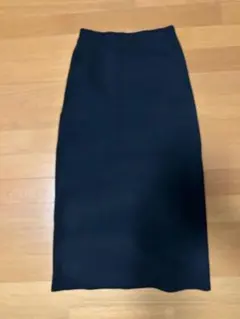 ニットタイトスカート ブラックのサムネイル