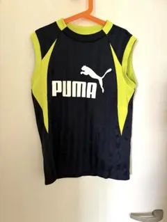 PUMA ストライプ ノースリーブ　サッカーウェア　140