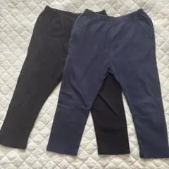無印良品　ボトムス 100センチ　2点セット　黒紺
