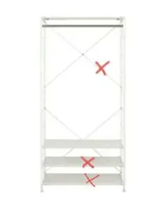MG様専用 無印良品 スチールユニットシェルフのサムネイル