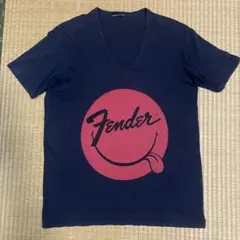 LAD MUSICIAN x Fender コラボ Tシャツ 紺46 レア