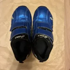 20センチ　スニーカー　青　asics