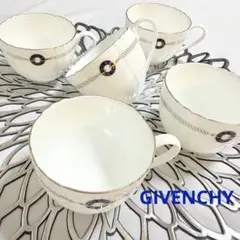 ジバンシー/GIVENCHY】ティーカップ ソーサー ボーンチャイナ ペア