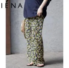 美品✨IENA イエナ ジョーゼットポリエステルイージーパンツ インナー付き