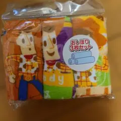 トイストーリー おしぼり 3枚セット ディズニー　スケーター　保育園