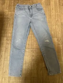 UNIQLOダメージ加工 ジーンズ