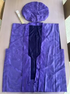 ちゃんちゃんこ(紫)セット　長寿祝い