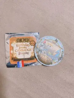 ワンピース バースデージュエリー缶バッジ 1月 ゴーイングメリー号