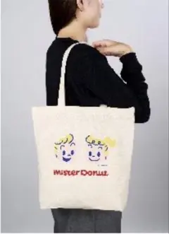Mister Donut 原田治トートバッグ　ミスド オサムグッズ