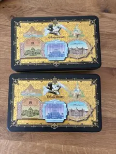 東京ディズニーリゾート ミッキー缶 2個セット