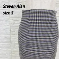 steven alan チェック柄 ミニスカート Mサイズ ポケット付き即日発送