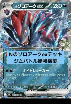 ポケモンカード Nのゾロアーク ex構築済みデッキ