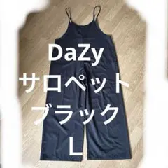SHEINサロペットブラックＬサイズ黒レディースウェアDaZy