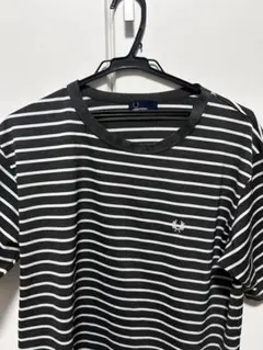 FRED PERRY ストライプ Tシャツ Lサイズ