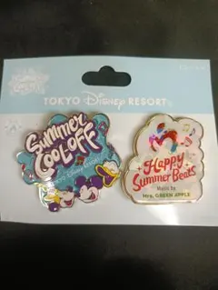 【新品】 東京ディズニーランド Mrs. GREEN APPLE ピンバッジ