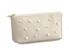 マリークワント　スムースセットパール 舟型ペンケース