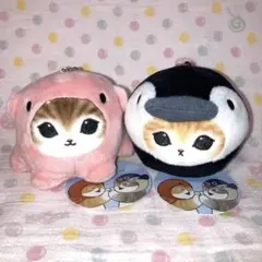 モフサンド　mofusand 海の生き物にゃんおかおマスコット　２種セット