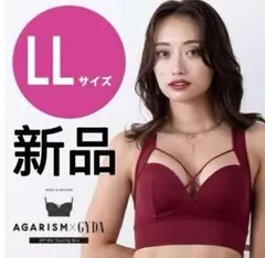 新品未開封アガリズム✖️GYDAアガリズムナイトブラLLサイズですボルドーyr