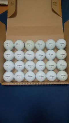 タイトリストのミックスロストボール24球