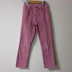 ハッカキッズ　ピンク コーデュロイ 長ズボン