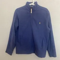 Polo by Ralph Lauren 青 ジップアップ スウェット M