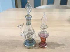 香水瓶　ガラス香水瓶　ガラスボトル　エジプト　アラビアン　パフュームボトル