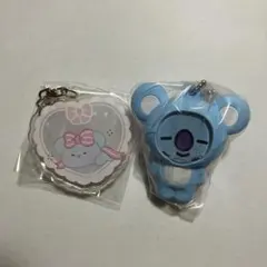 BT21 フォトフレームマスコット＆RIBBONED YOU KOYA