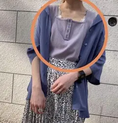 ページボーイ タンクトップ スクエアタンク パープルのサムネイル