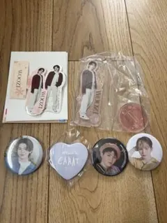 SEVENTEEN ウジ　アクスタ　カンバッジ　ステッカー セット