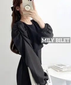 k0260 MILY BILET ショートコンビマーメイドセットアップワンピースのサムネイル